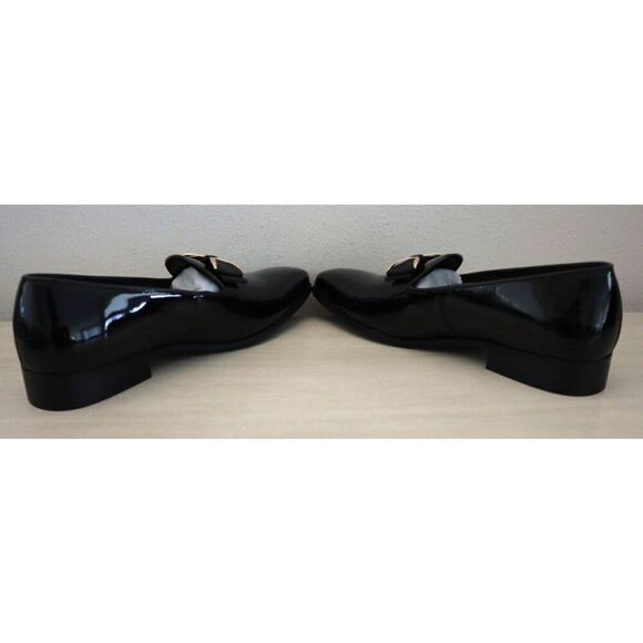 Moretti Black Label M31720 Men Sz 8 Black Patent Leather Dylan Dress Shoes - Picture 8 of 12